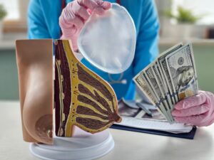 Kosten Schönheits-OP am Beispiel einer Brustvergrößerung mit Implantaten.