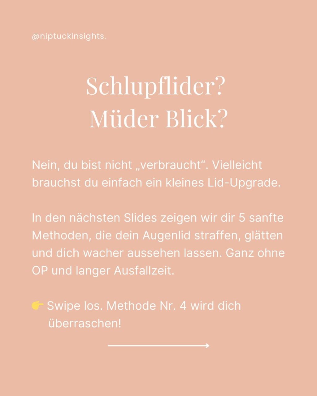 Instagram post from niptuckinsights. This post is in position 1.